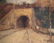 Vincent Van Gogh Roadway wtih Underpass (nn04) oil painting artist